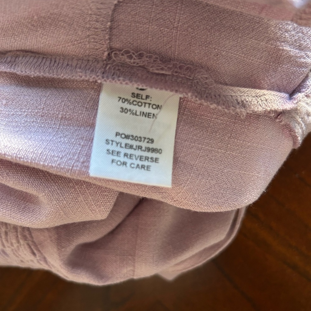 Promesa Light Purple Tie-Front Romper - Picture 9 of 9